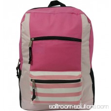 K-Cliffs Contrast Backpack 18 School Book Bag Daypack Black 564847864